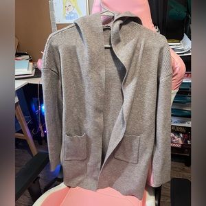 SHEIN hooded cardigan